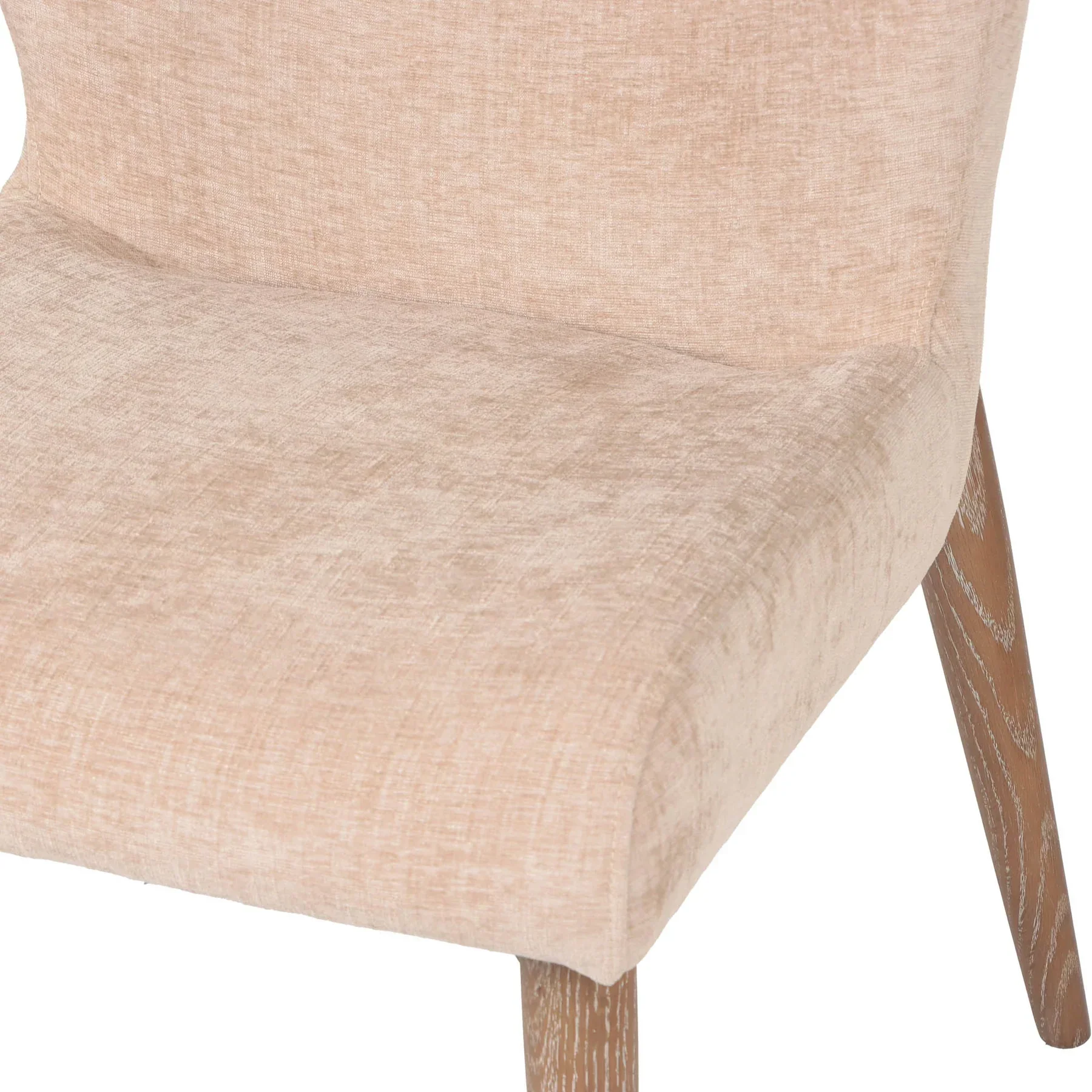 Zerwyn Dining Chair - Champagne Chenille - Image 7