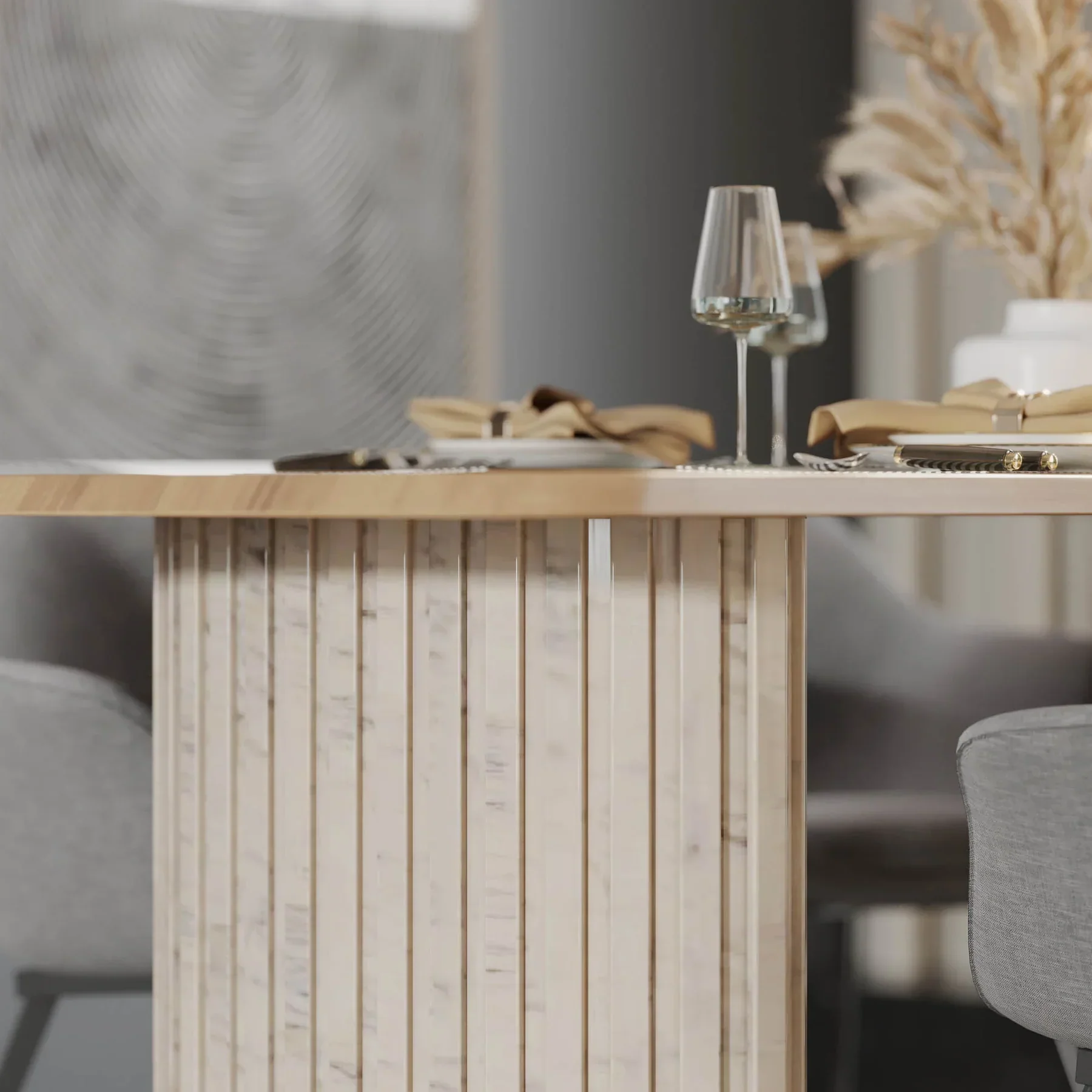 Zyvron Dining Table - Image 8